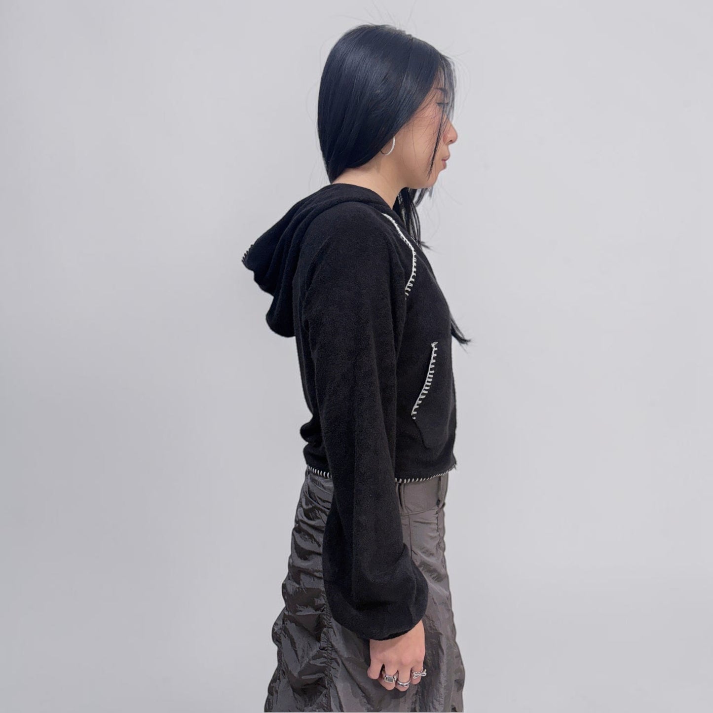 Askhaki Seoul Darkwave Jacket Black | ODD EVEN