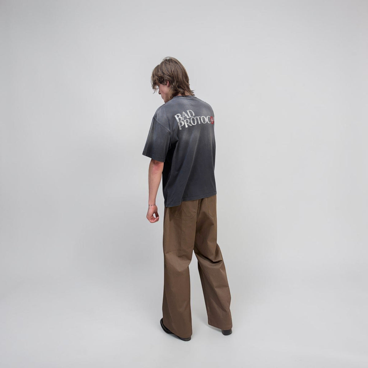 RAR Bad Protocol T-Shirt Dusty Charcoal | ODD EVEN