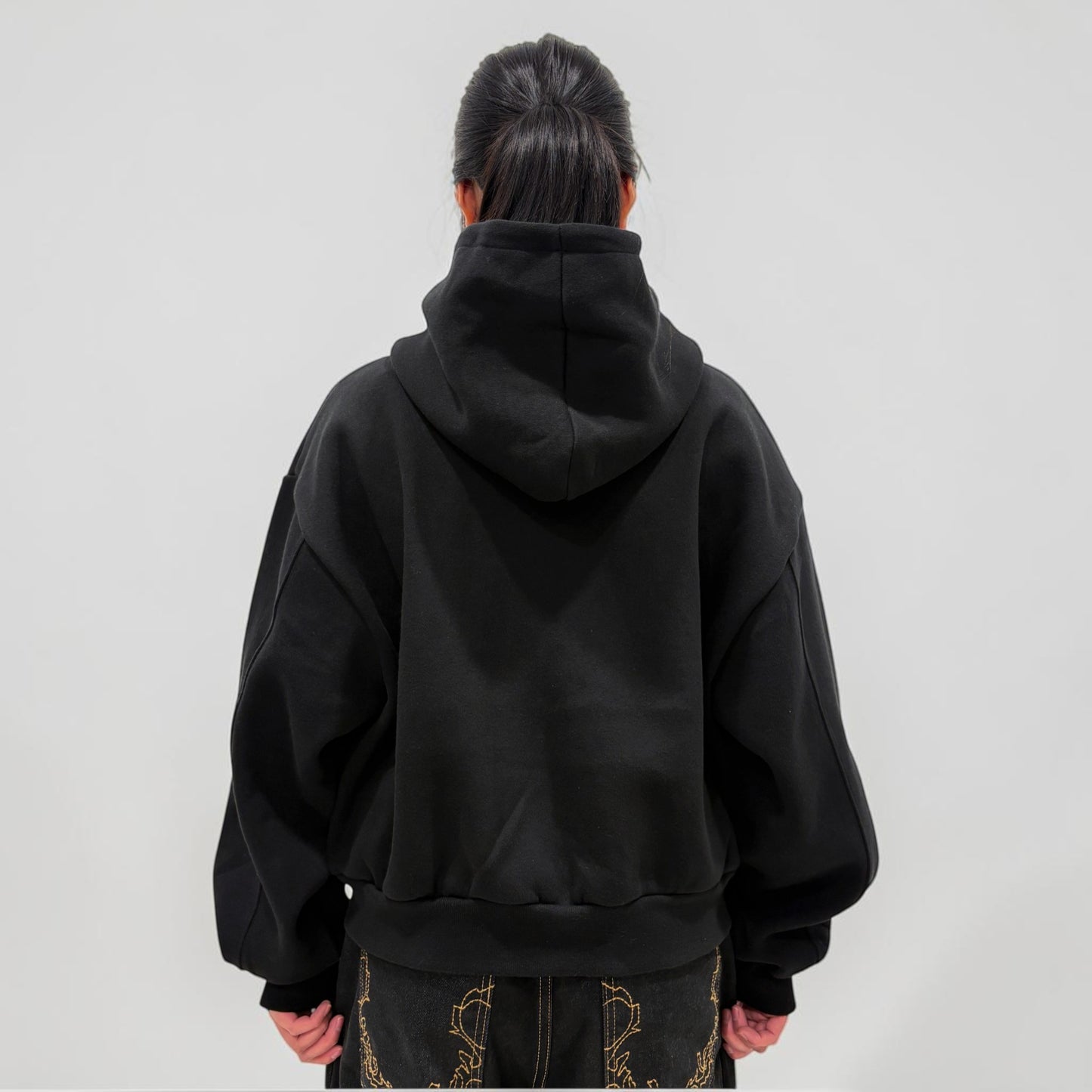 Invis-Able Hamptons Zip Hoodie Black