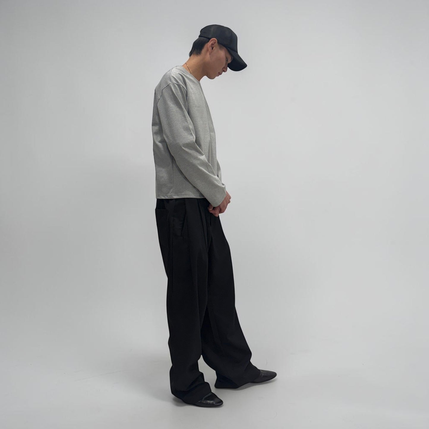 By Attention Boxed Up L/S Grey