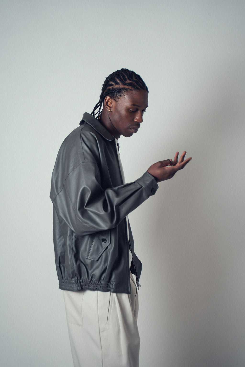 Howell Sonder Jacket Charcoal | ODD EVEN