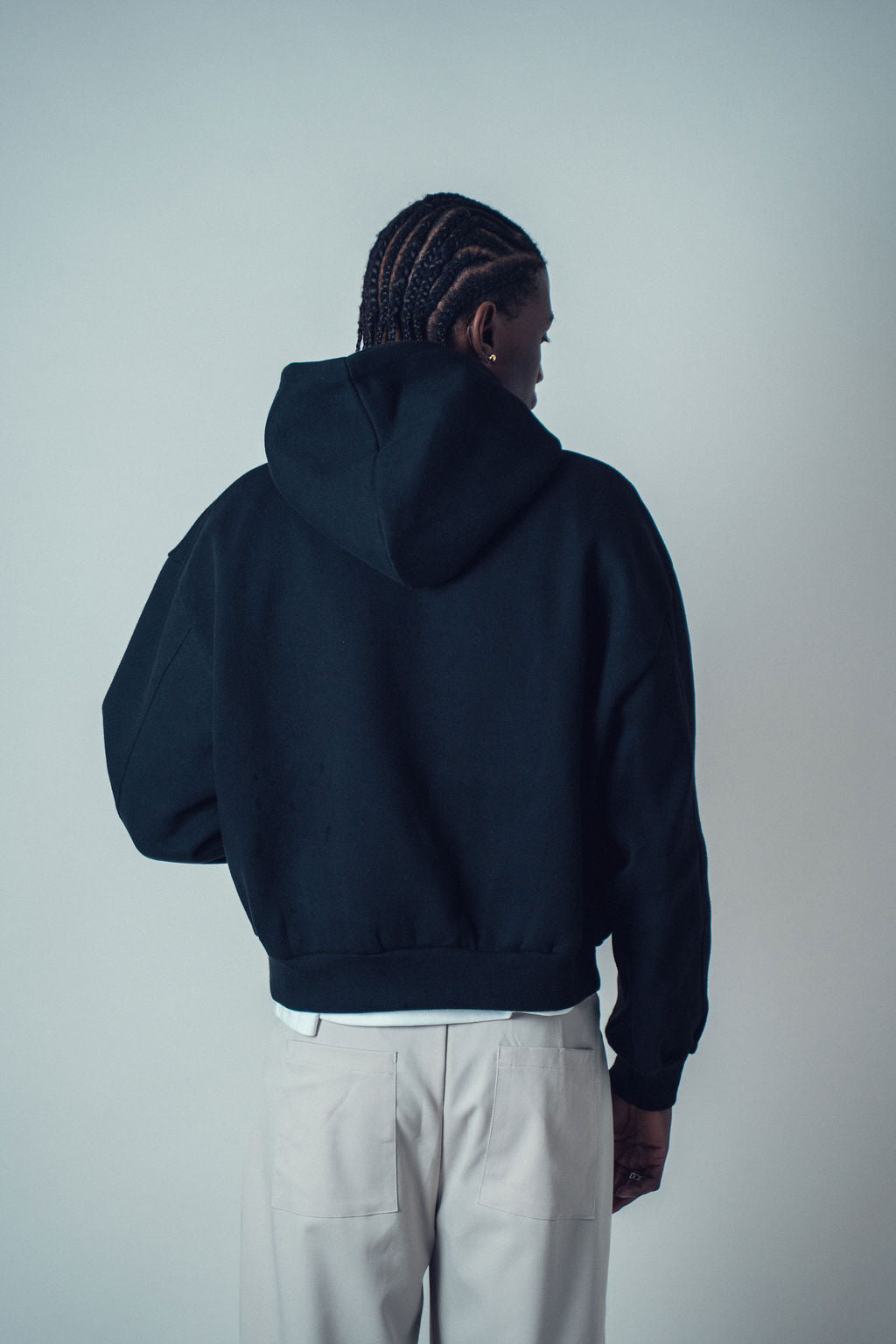 Invis-Able Hamptons Pullover Hoodie Black | ODD EVEN