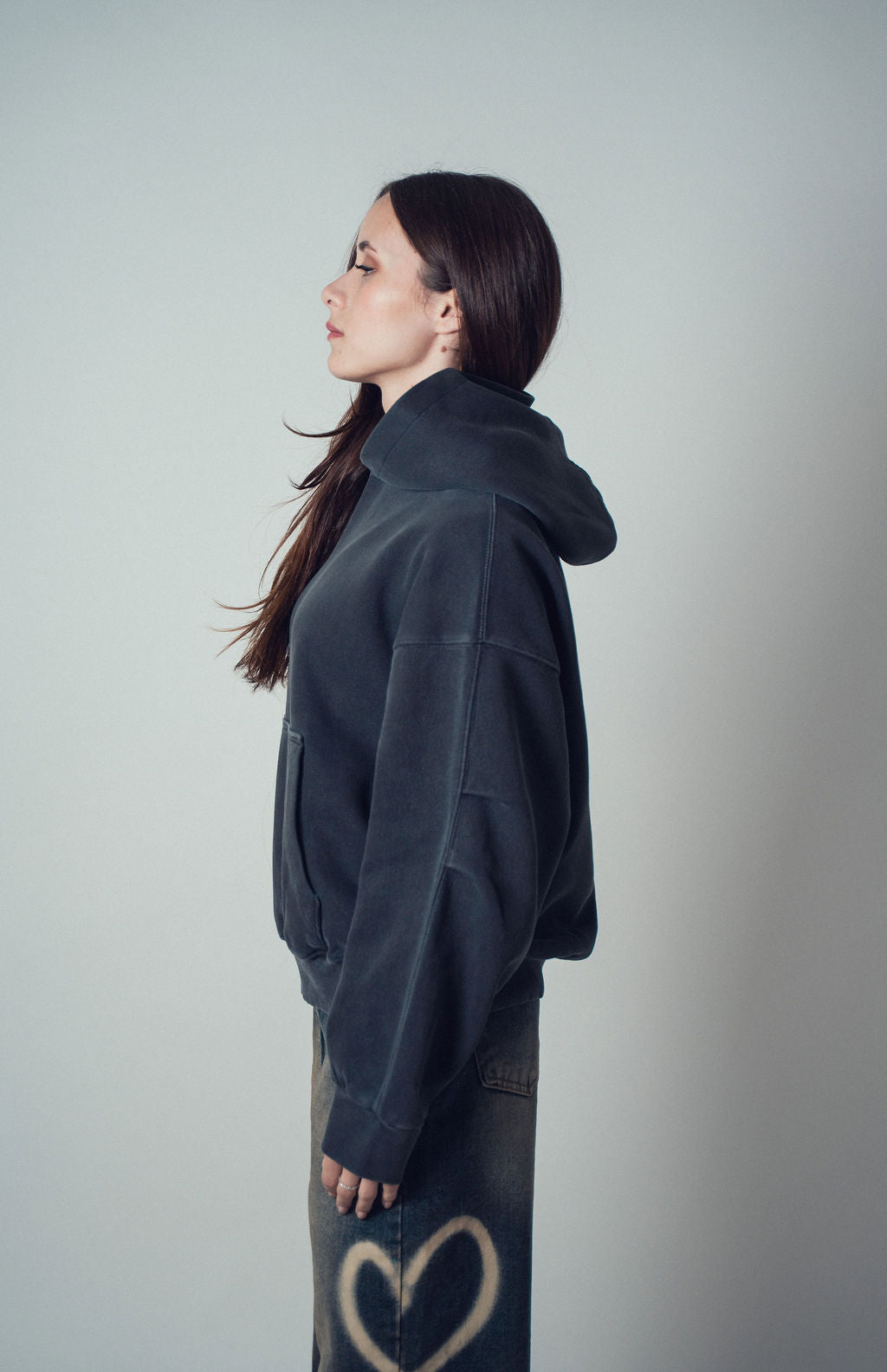 Invis-Able Athletic Hoodie Charcoal | ODD EVEN
