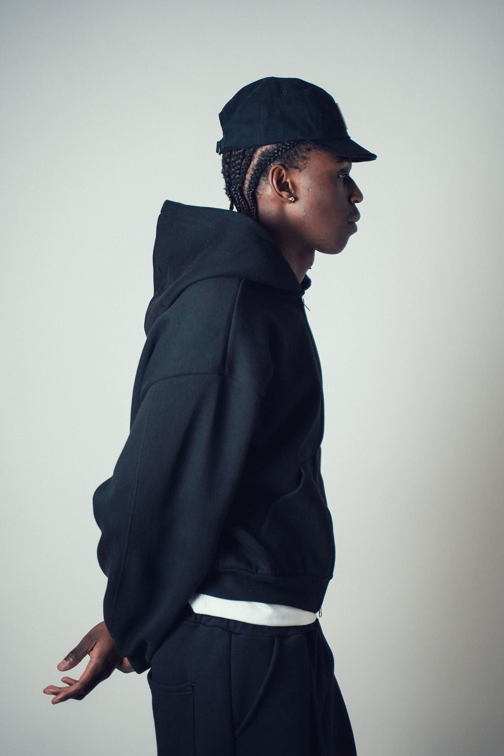 Invis-Able Hamptons Hoodie Black | ODD EVEN