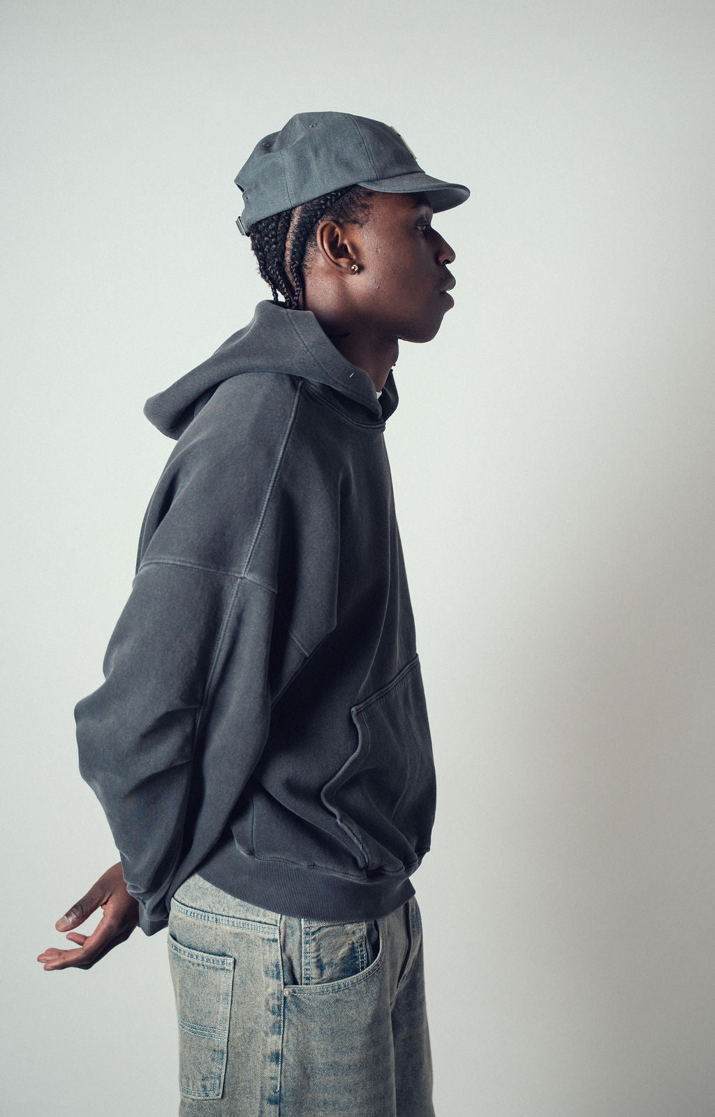 Invis-Able Athletic Hoodie Charcoal | ODD EVEN