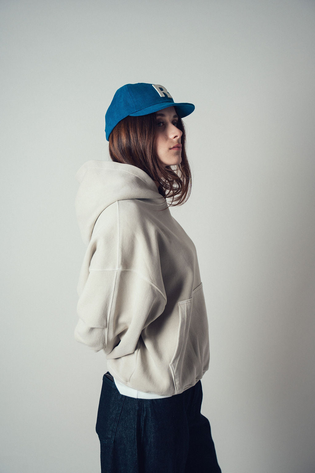 Invis-Able Athletic Pullover Hoodie Beige | ODD EVEN