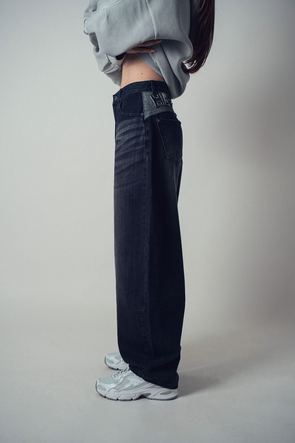Develop Korea HEAVEN Jeans Black | ODD EVEN