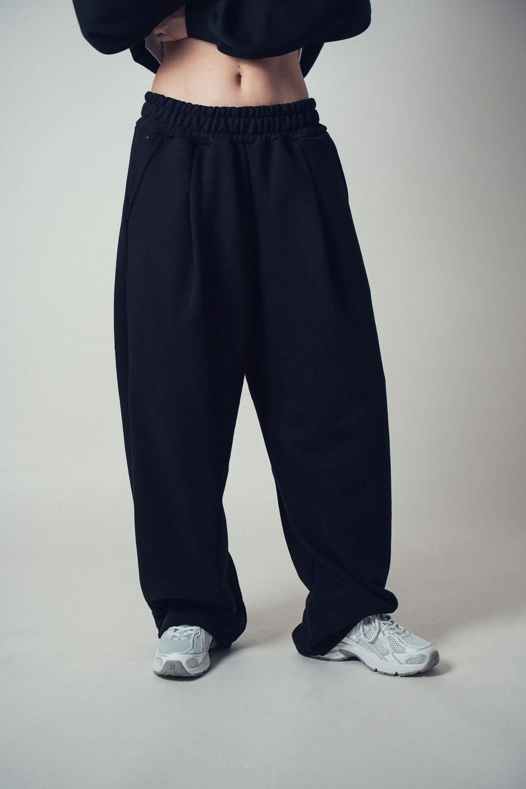 Lur Baggy Track Pants Black