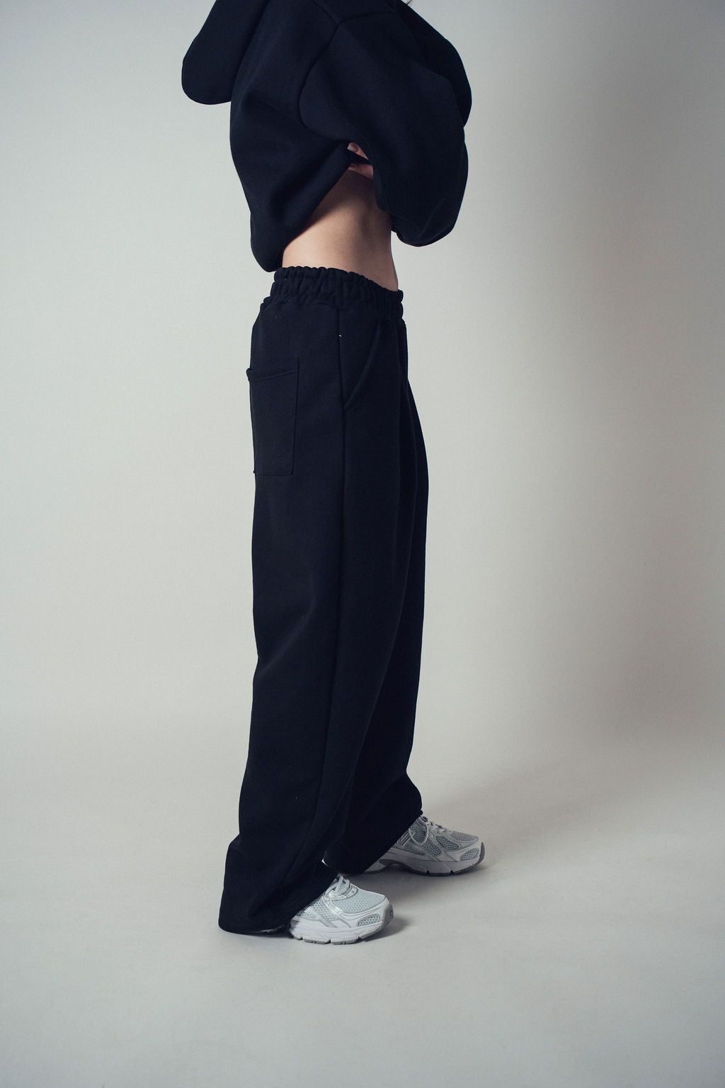 Lur Baggy Track Pants Black