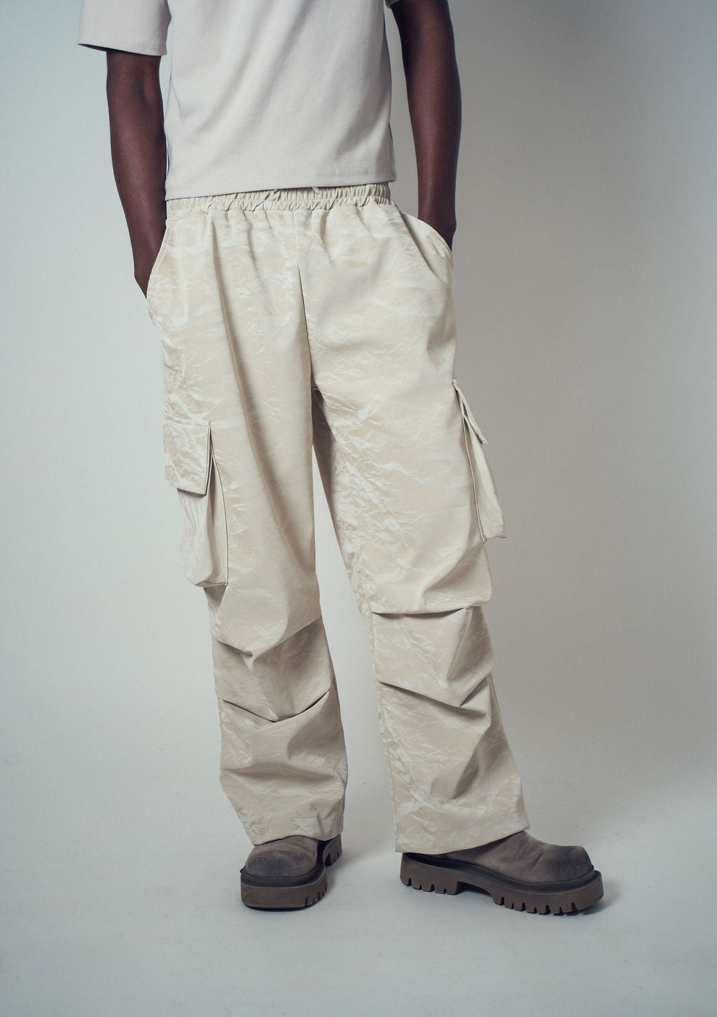 By Attention Bomber Pants Cream | ODD EVEN
