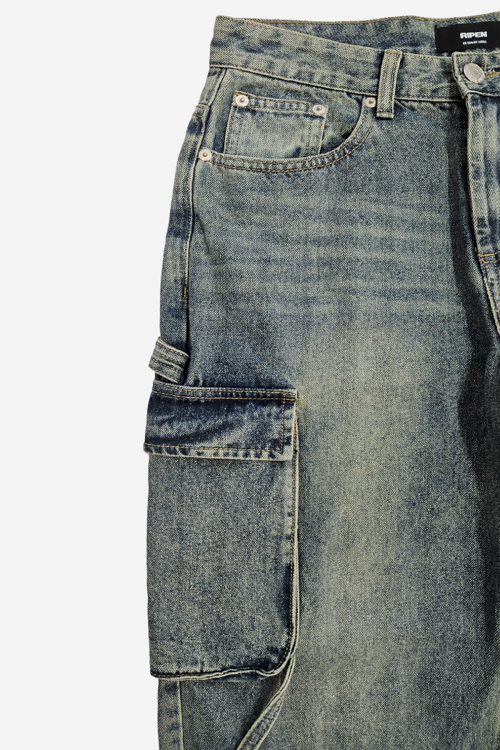 Ripen Attitude Era Jeans Faded Blue | ODD EVEN
