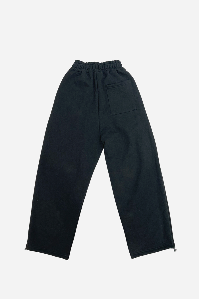 Lur Baggy Track Pants Black | ODD EVEN