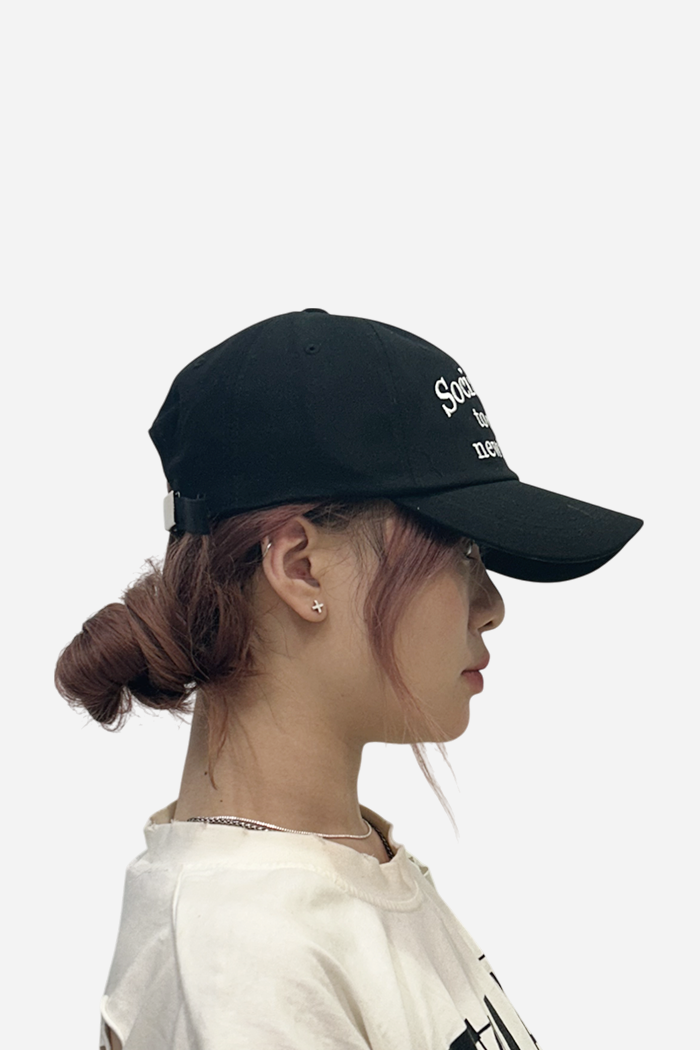 Cap Korea Social Club Black