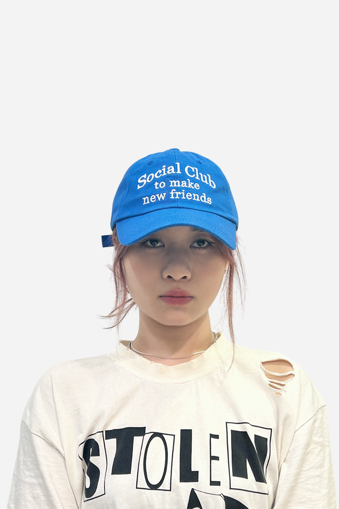 Cap Korea Social Club Blue | ODD EVEN