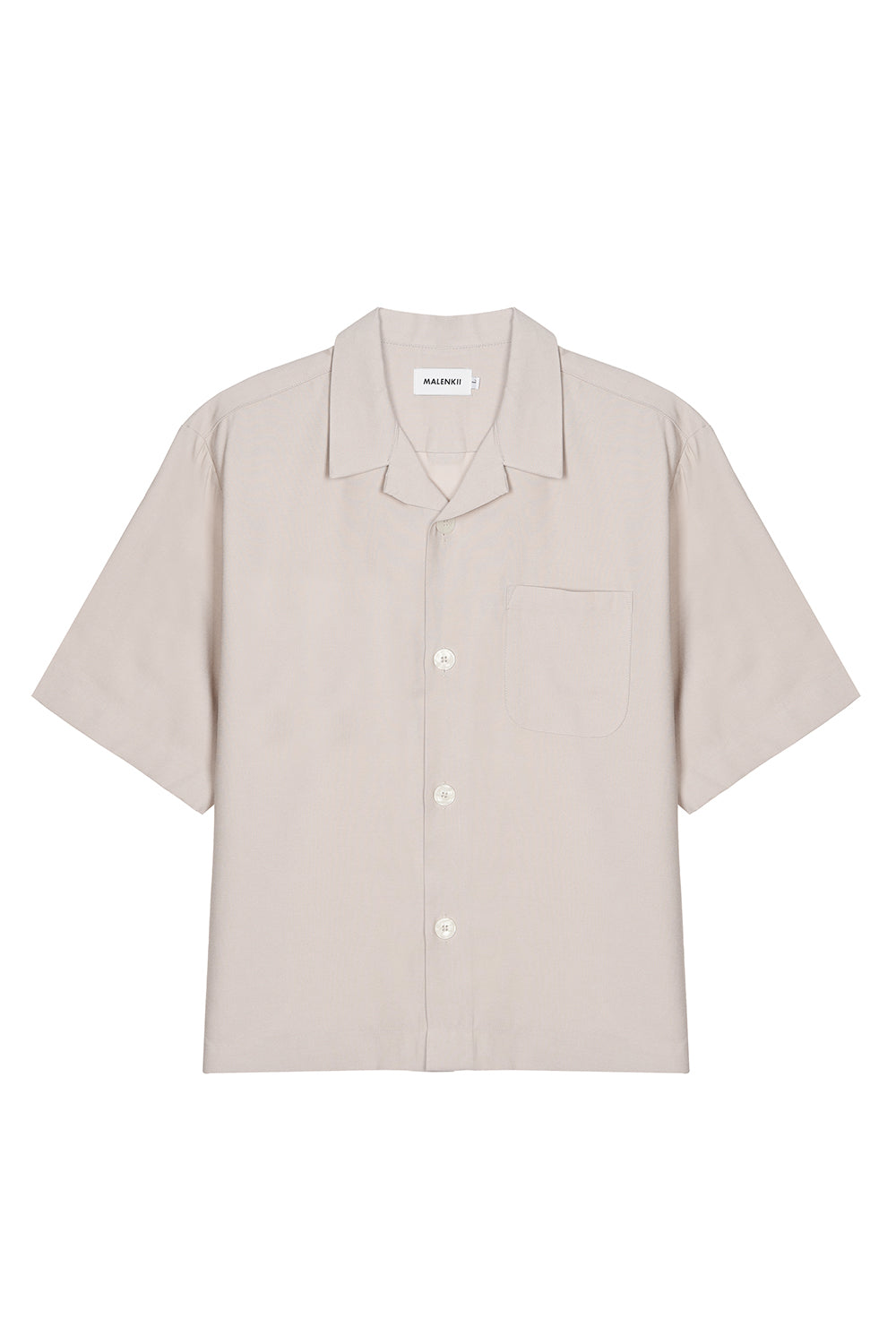 Malenkii Bloom Vacation S/S Shirt Beige | ODD EVEN