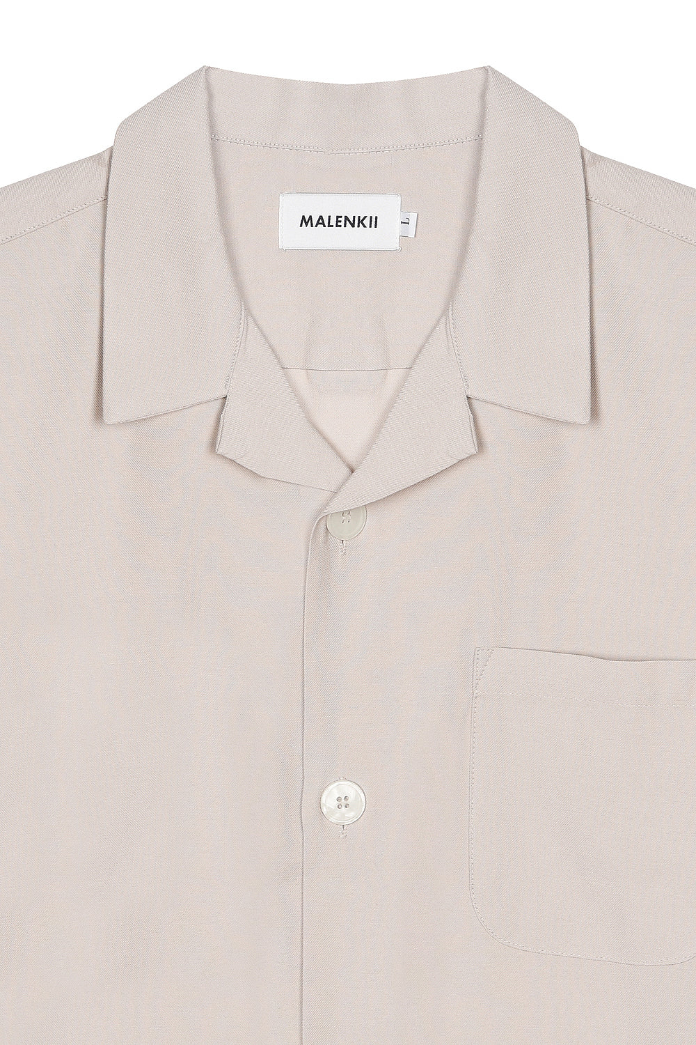 Malenkii Bloom Vacation S/S Shirt Beige | ODD EVEN