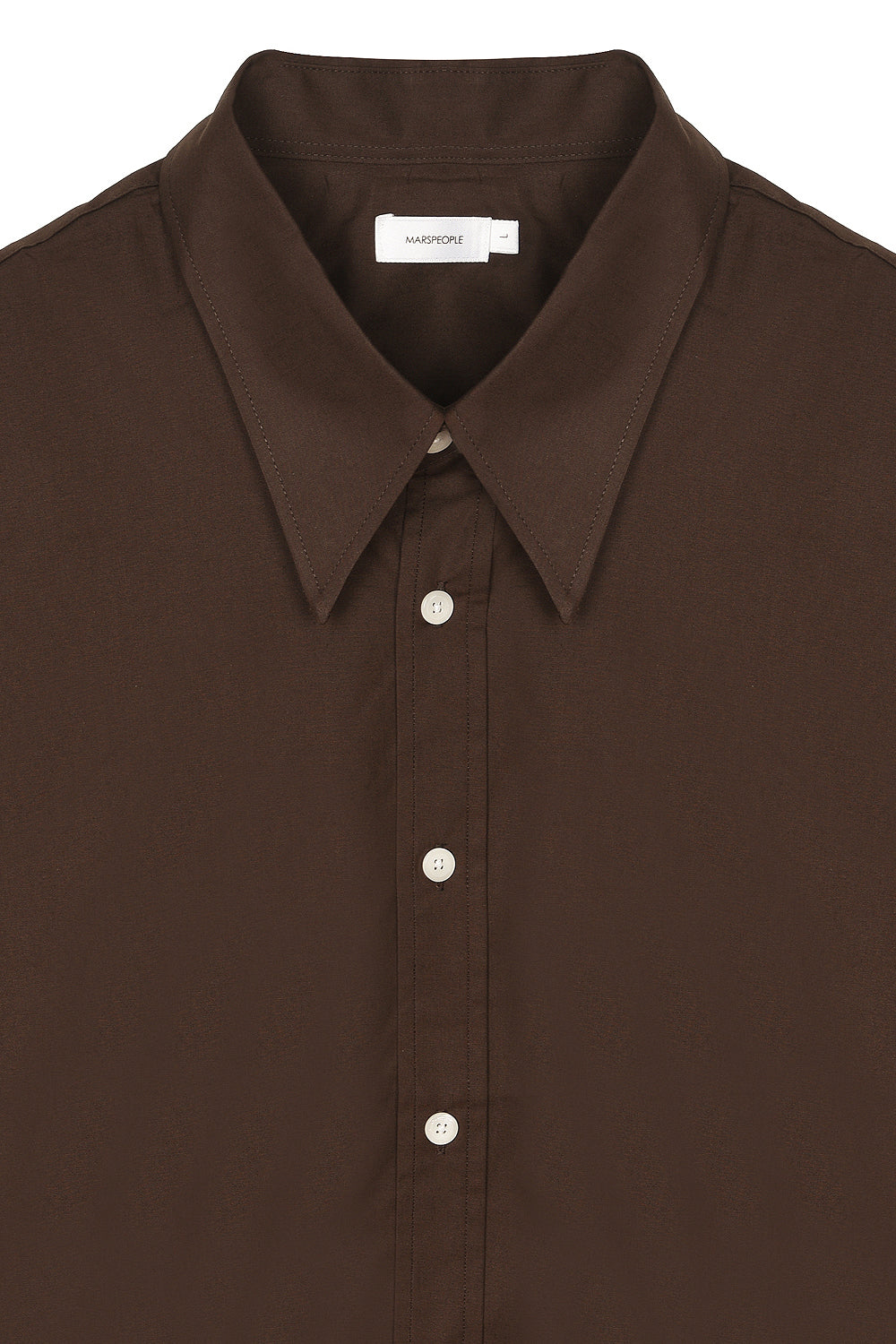 Marspeople Anton Shirt Brown | ODD EVEN