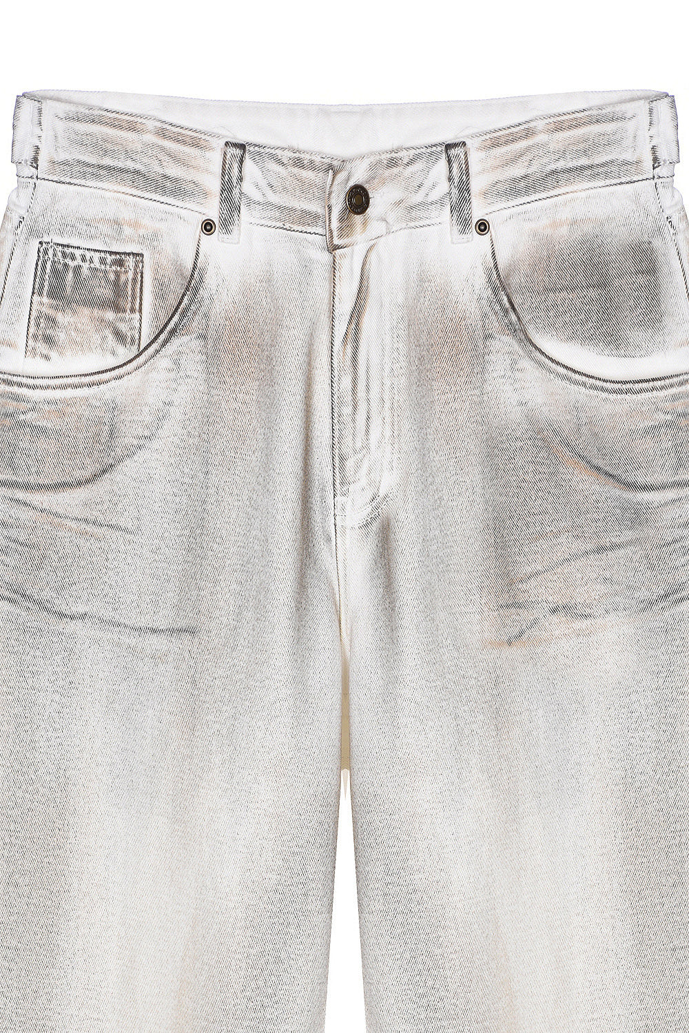 By Attention Ex Machina Jeans White | ODD EVEN