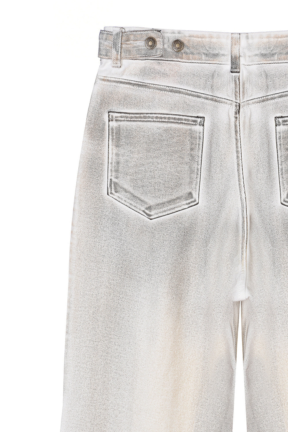 By Attention Ex Machina Jeans White | ODD EVEN