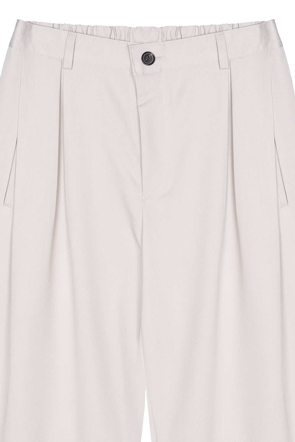 Invis-Able Magaret 2-Tuck Pants Light Beige
