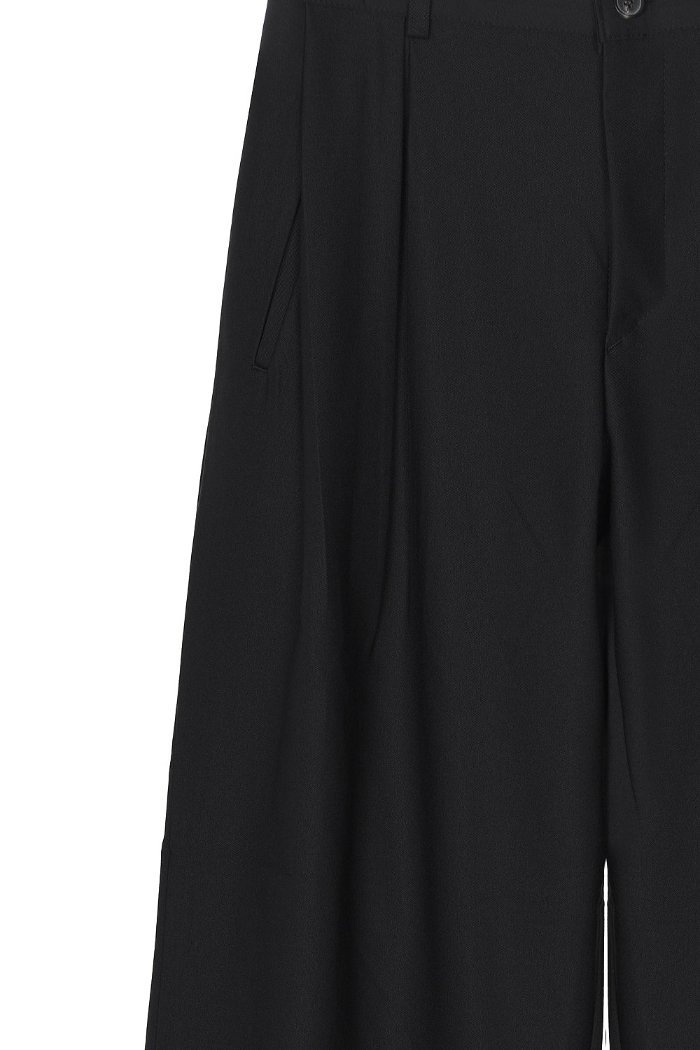 Margaret 2-Tuck Pants Black | ODD EVEN