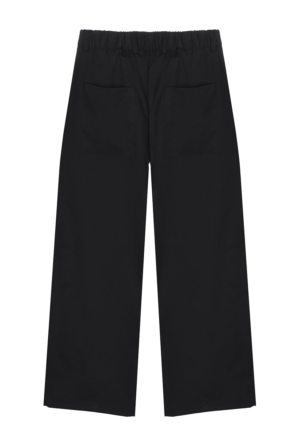 Margaret 2-Tuck Pants Black | ODD EVEN