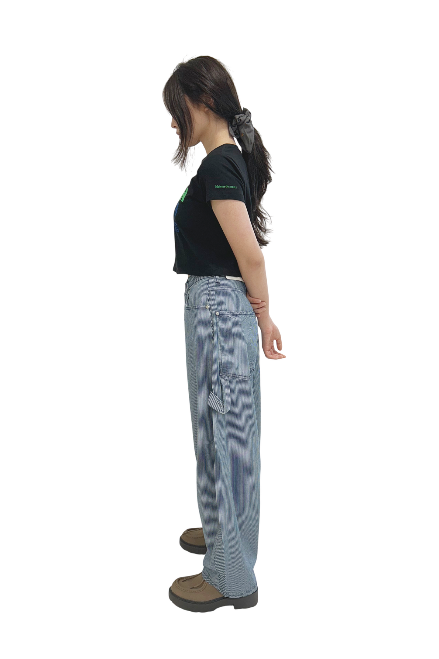 Develop Korea Sk8er Boi Jeans Blue/White