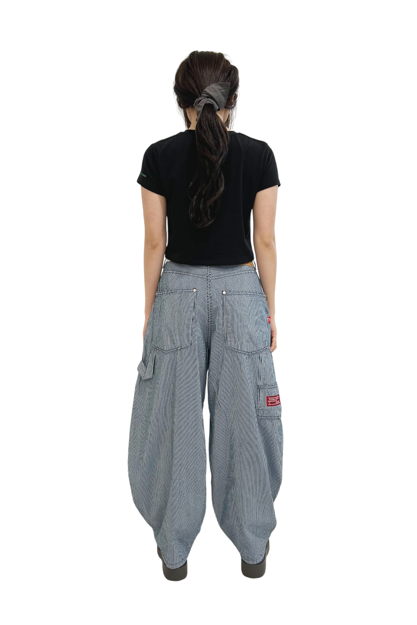 Develop Korea Sk8er Boi Jeans Blue/White | ODD EVEN