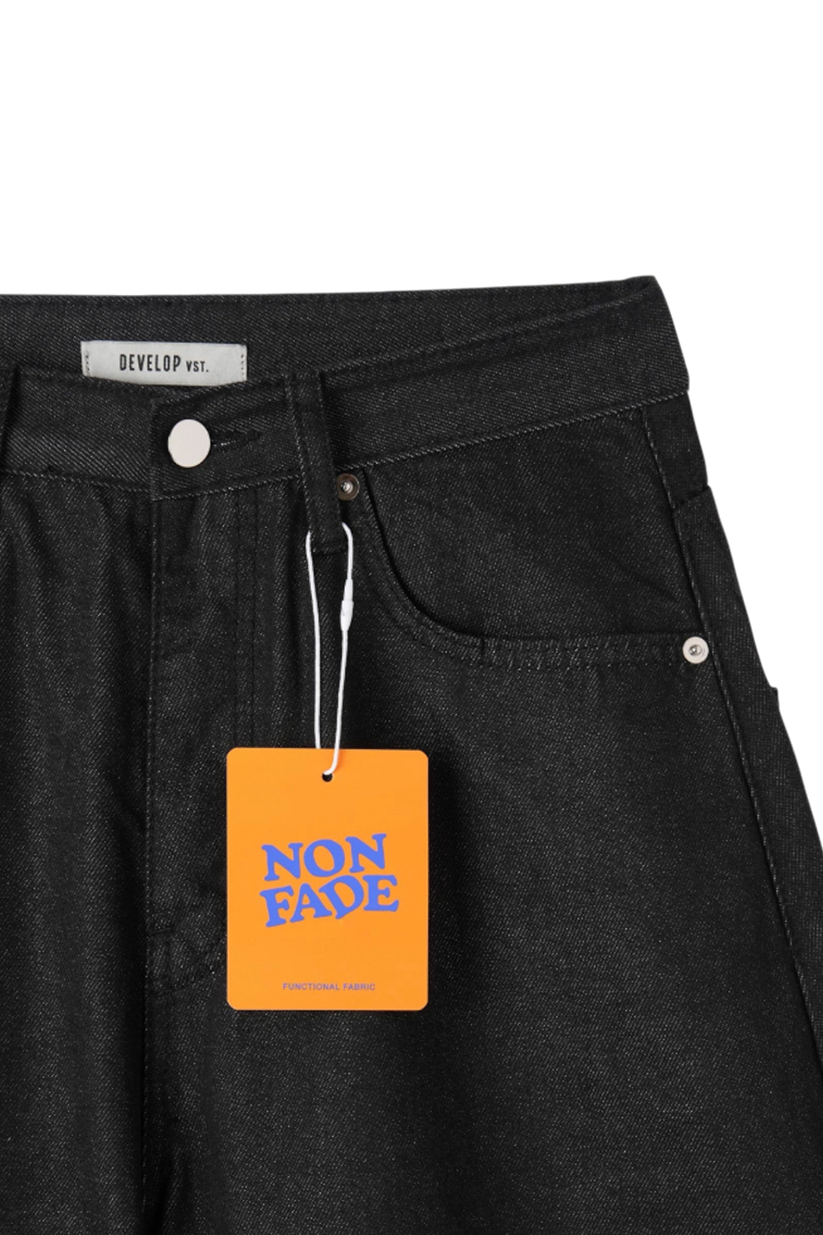 Develop Korea Gothic Cross Jeans Black | ODD EVEN