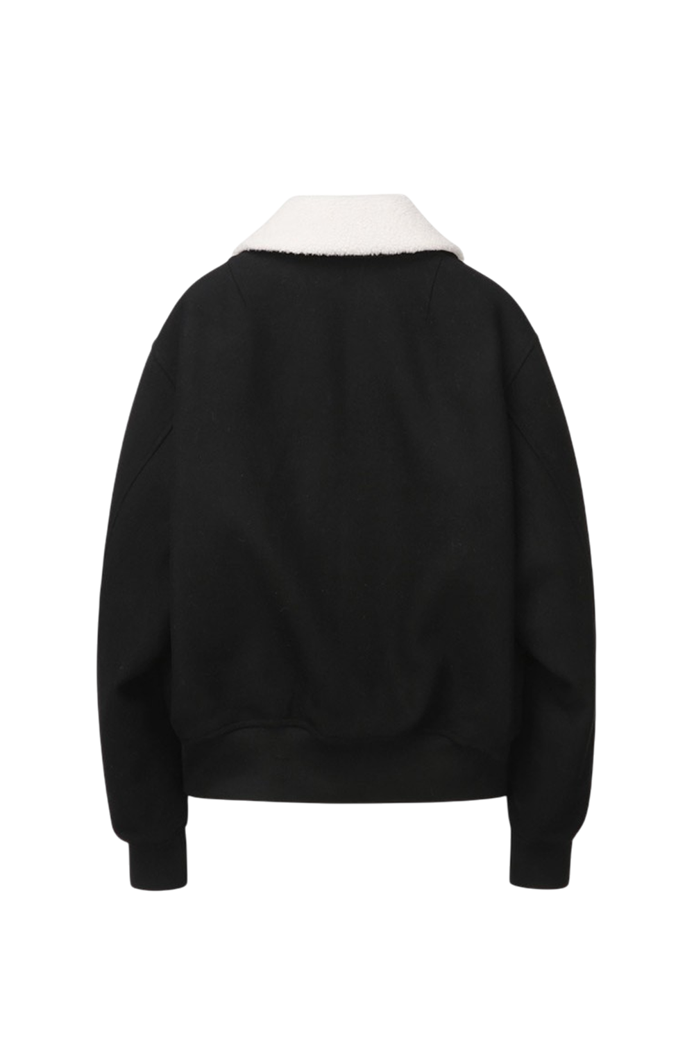 Ilcorso Evoque Wool Shearling Jacket Black | ODD EVEN