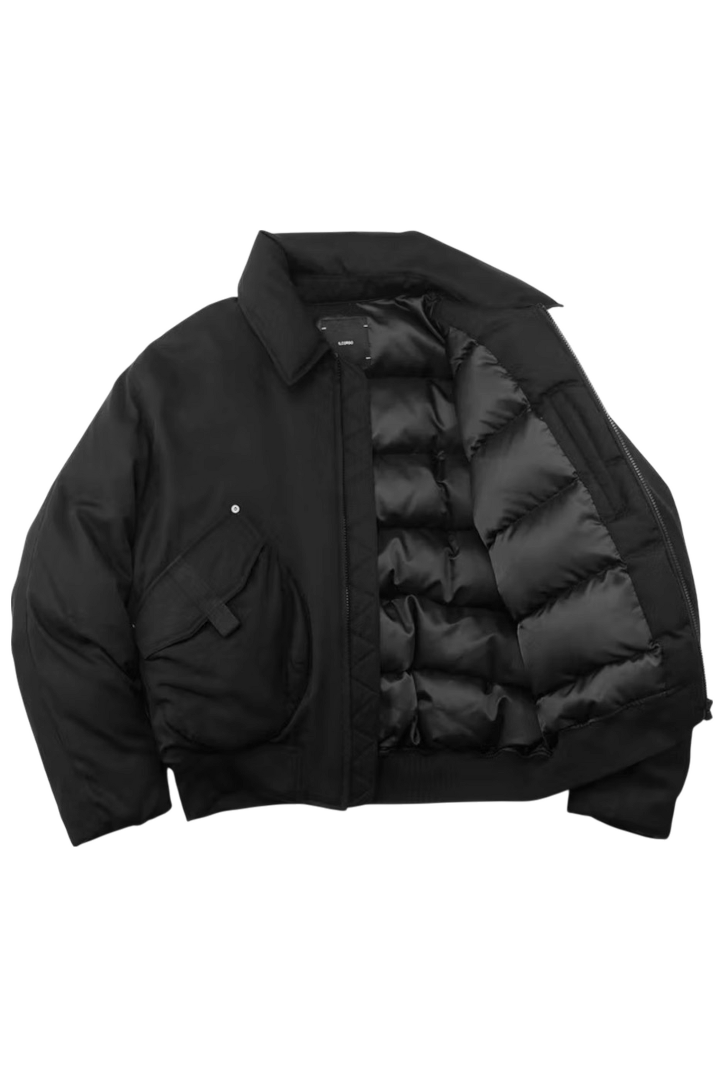 Ilcorso Flight Duck Down Jacket Black | ODD EVEN