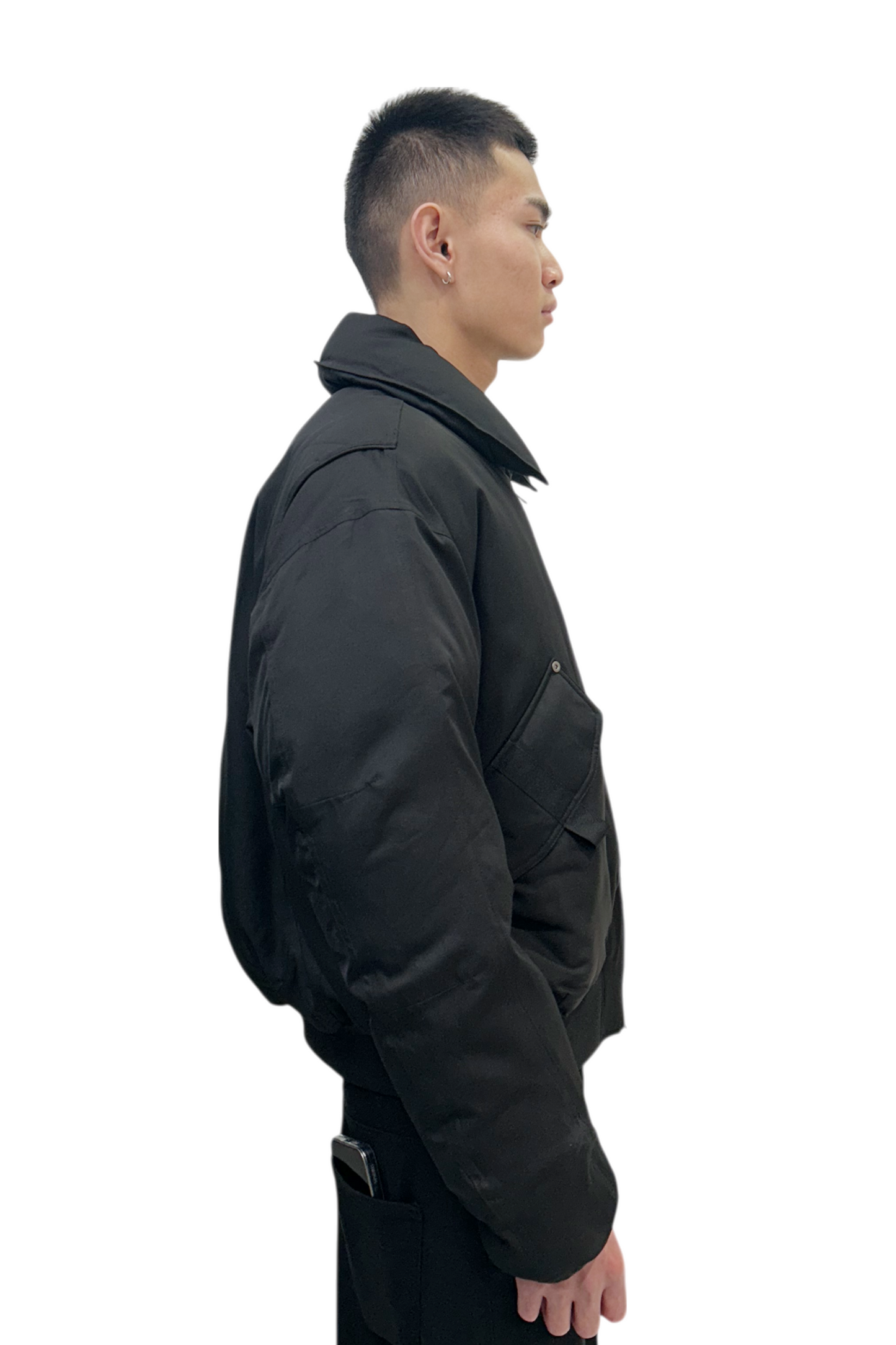 Ilcorso Flight Duck Down Jacket Black | ODD EVEN