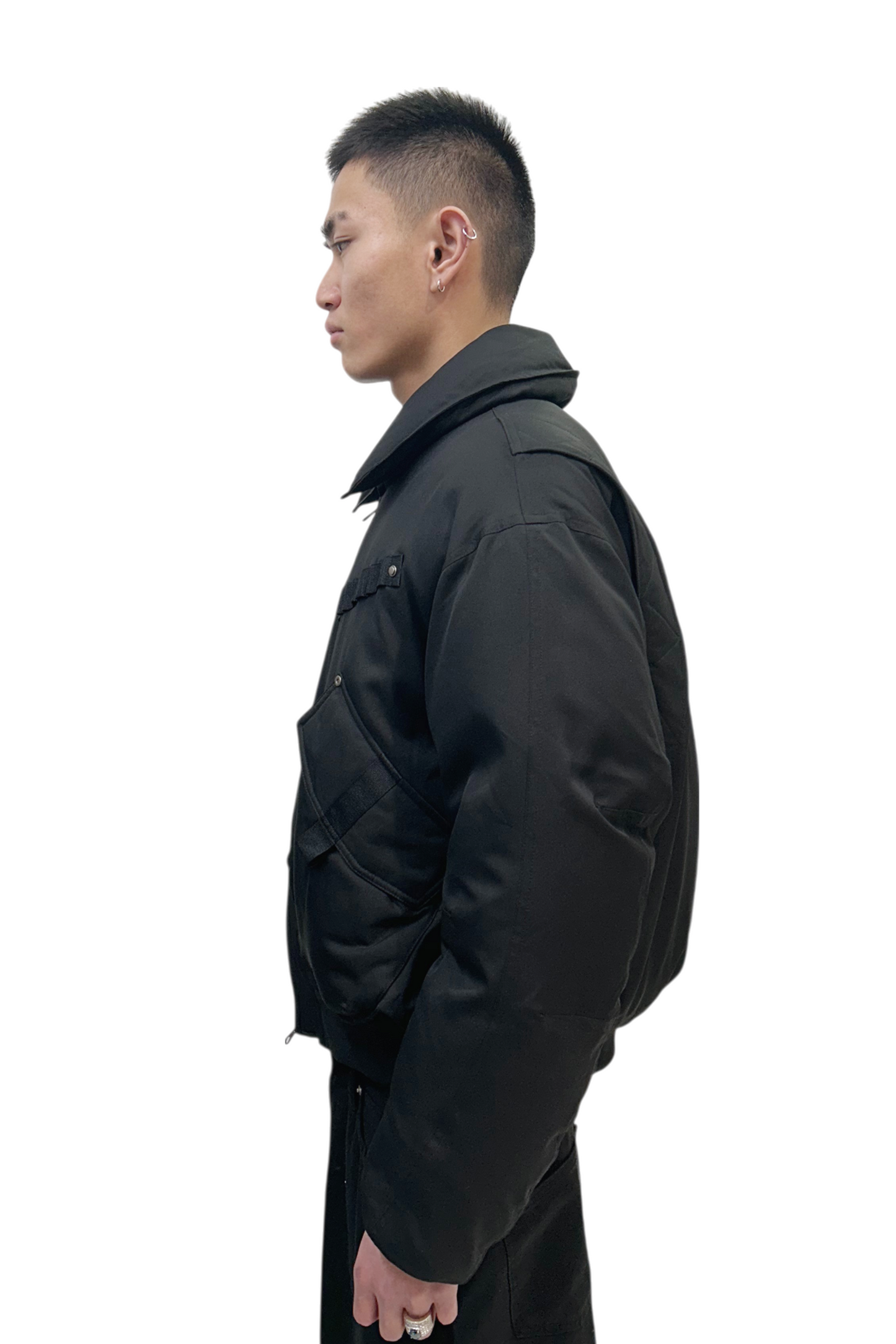 Ilcorso Flight Duck Down Jacket Black | ODD EVEN