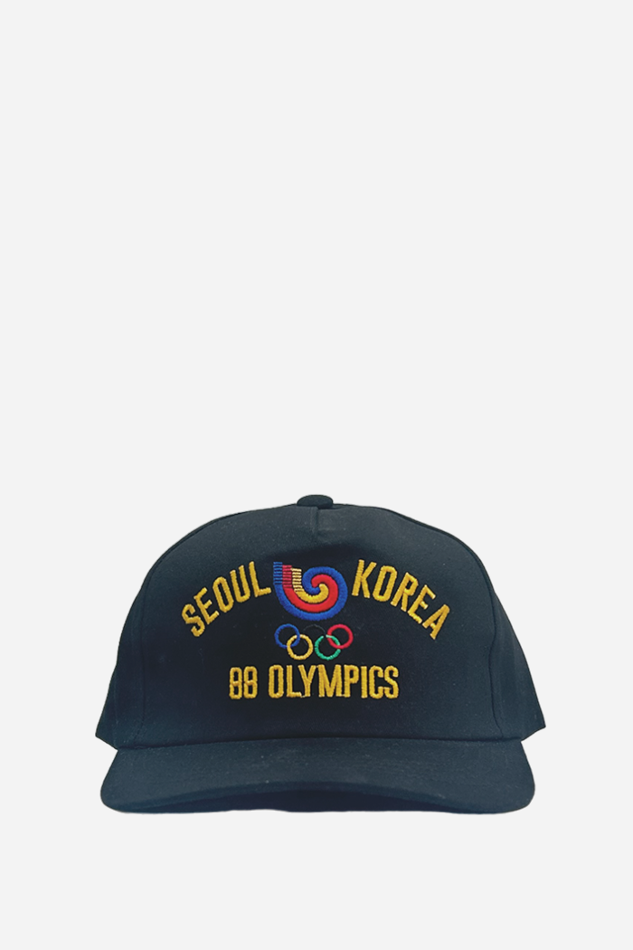 Cap Korea Gold 88 Cap Black