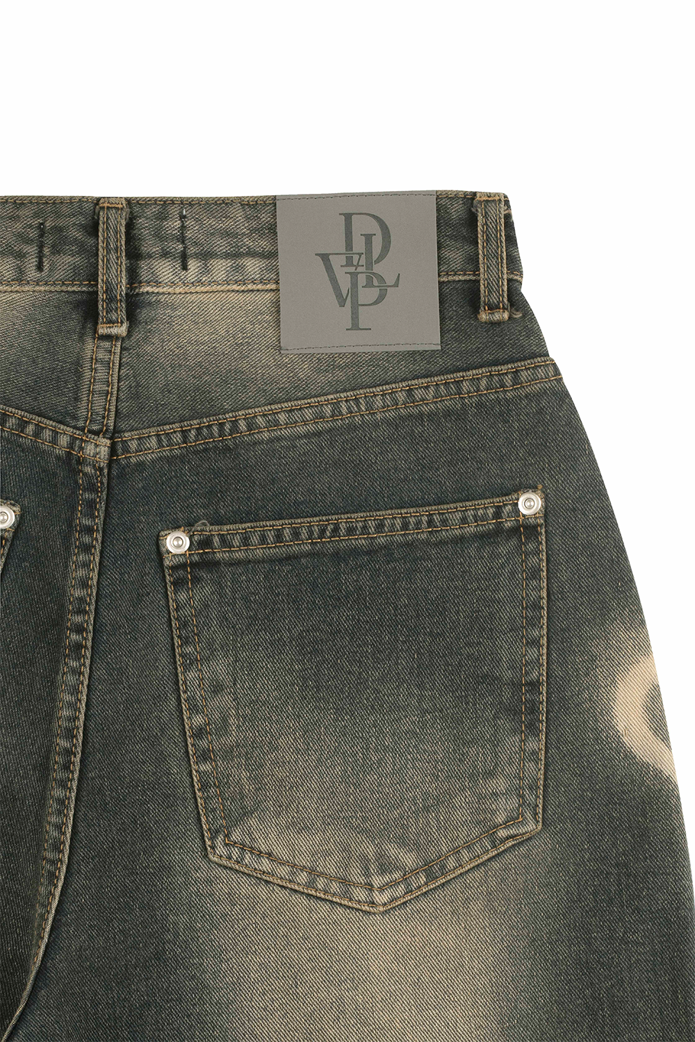Develop Korea Hearts Collide Jeans Navy