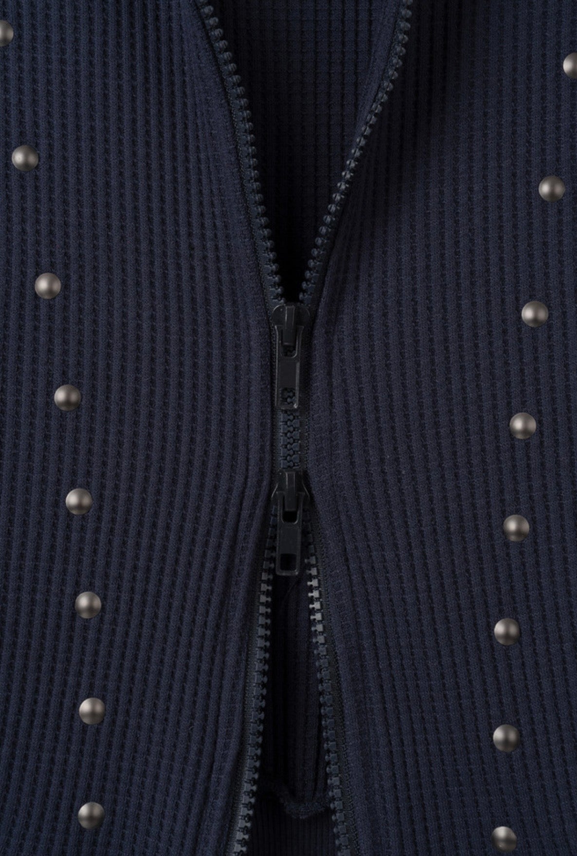 Kaleidoscope Studio Rib Knit Navy | ODD EVEN