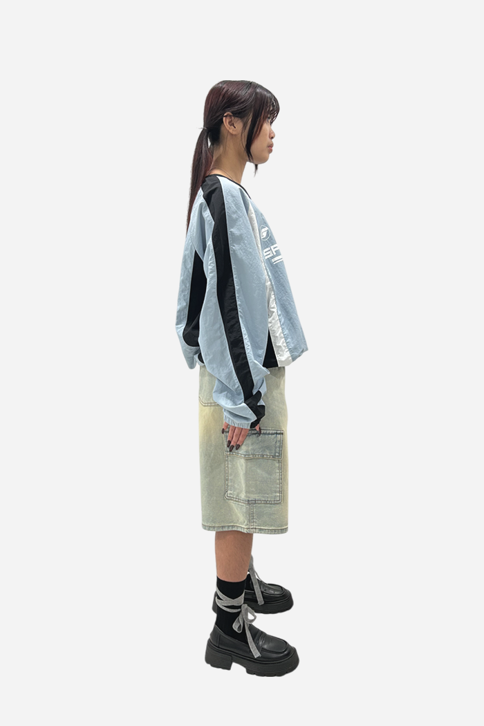 Develop Korea Morbid Jorts Denim Blue | ODD EVEN