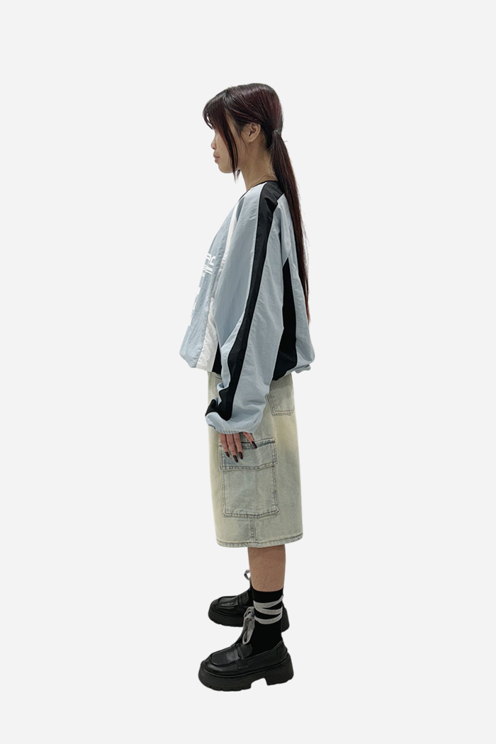Develop Korea Morbid Jorts Denim Blue | ODD EVEN