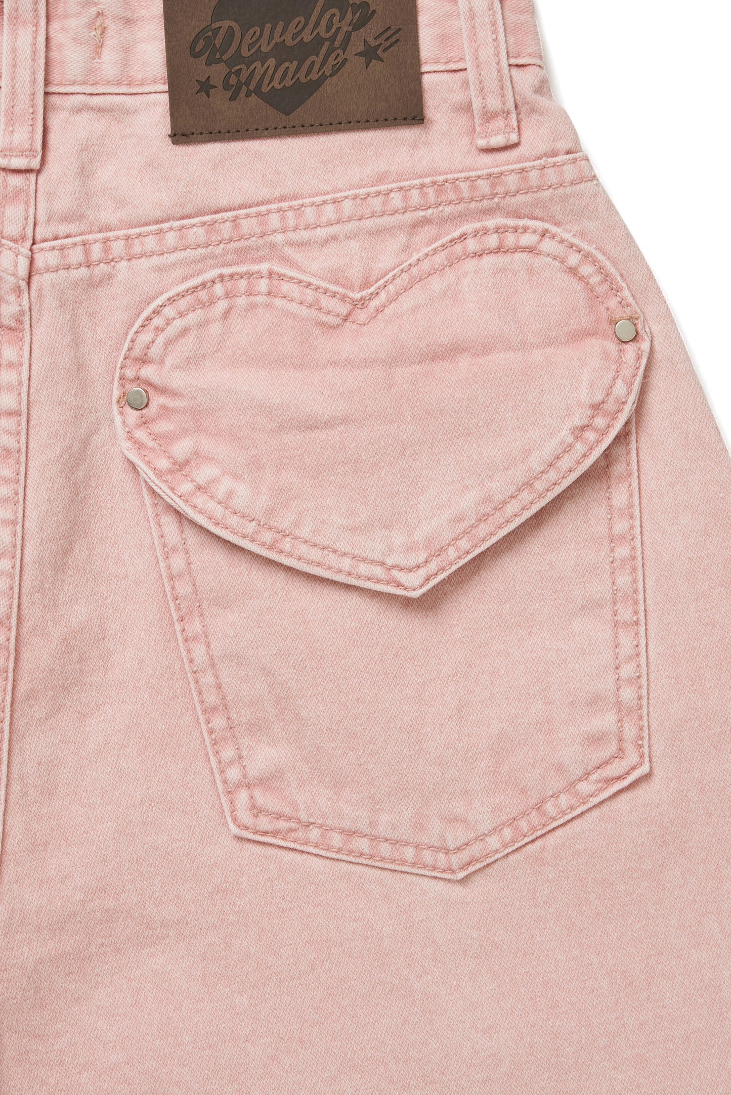 Develop Korea Persona Jeans Pink | ODD EVEN