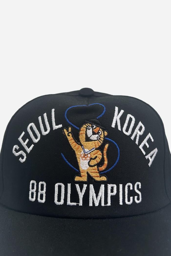 Cap Korea Mascot 88 Cap Black | ODD EVEN