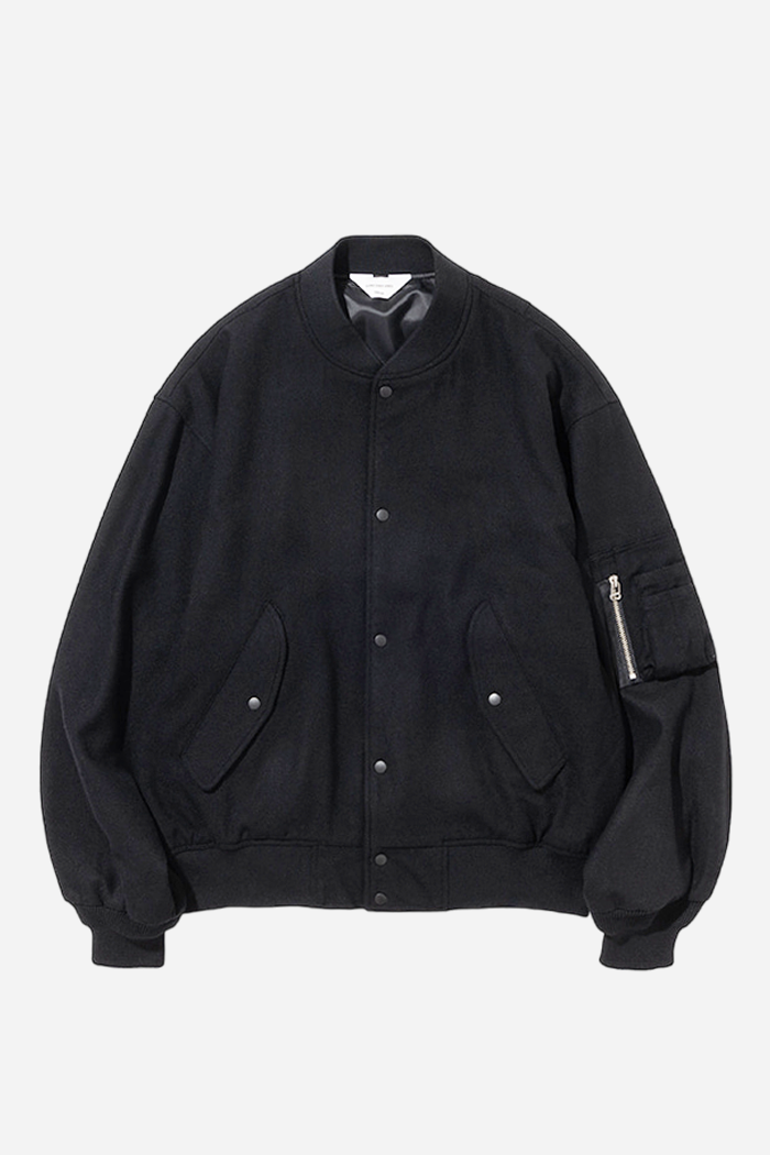 LJG Wool MA-1 Blouson Black