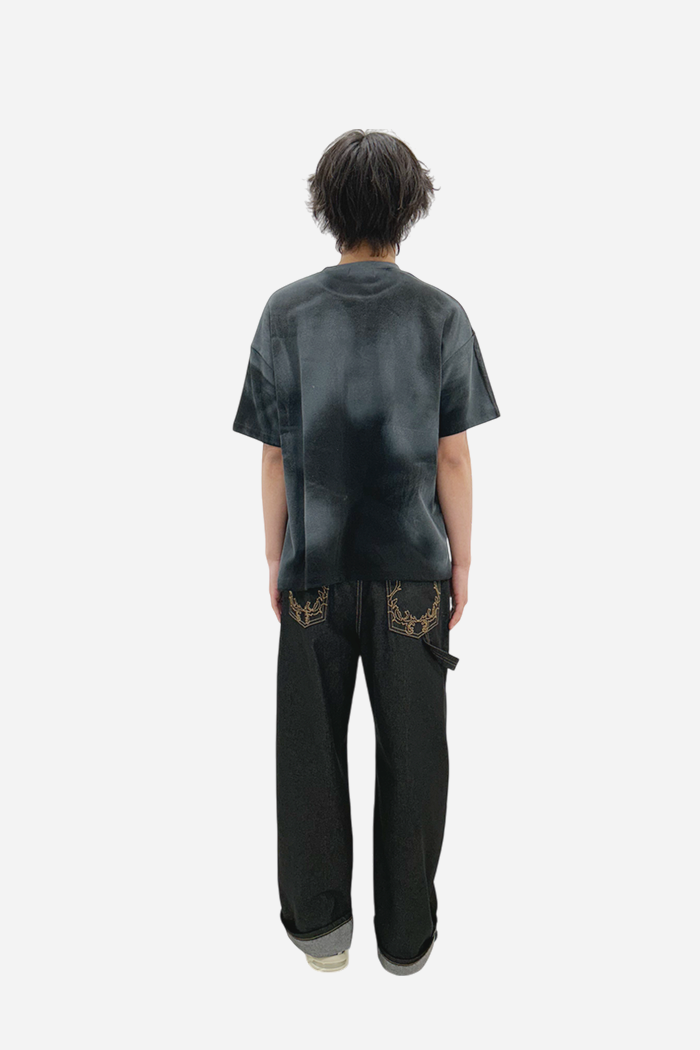 ONL Mature Themes T-Shirt Washed Black | ODD EVEN