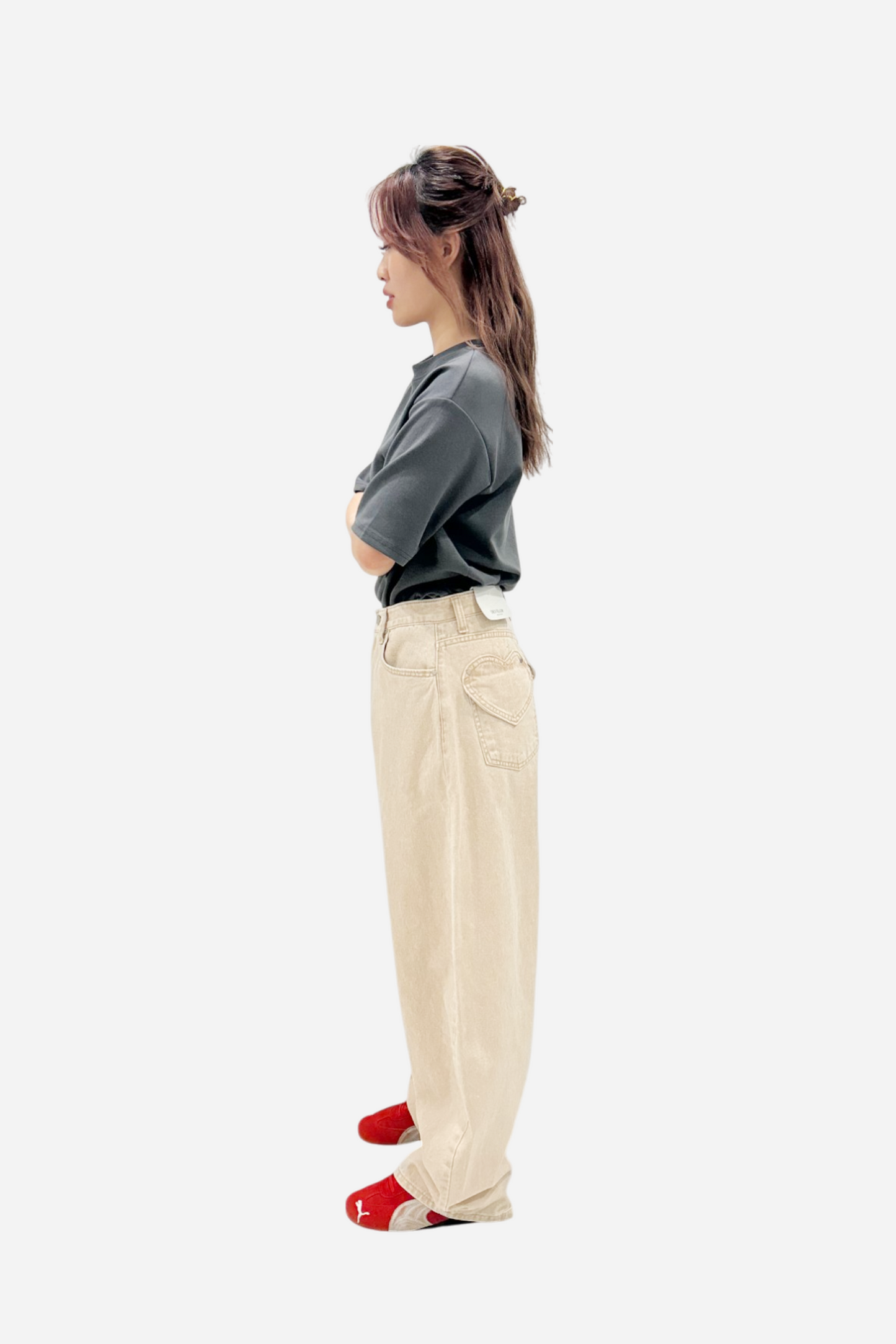 Develop Korea Persona Jeans Tan | ODD EVEN