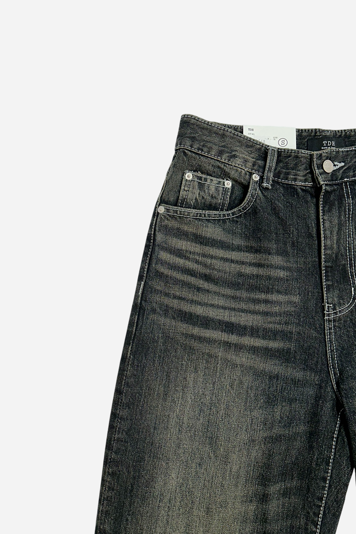 TDH Petrol Jeans Black | ODD EVEN