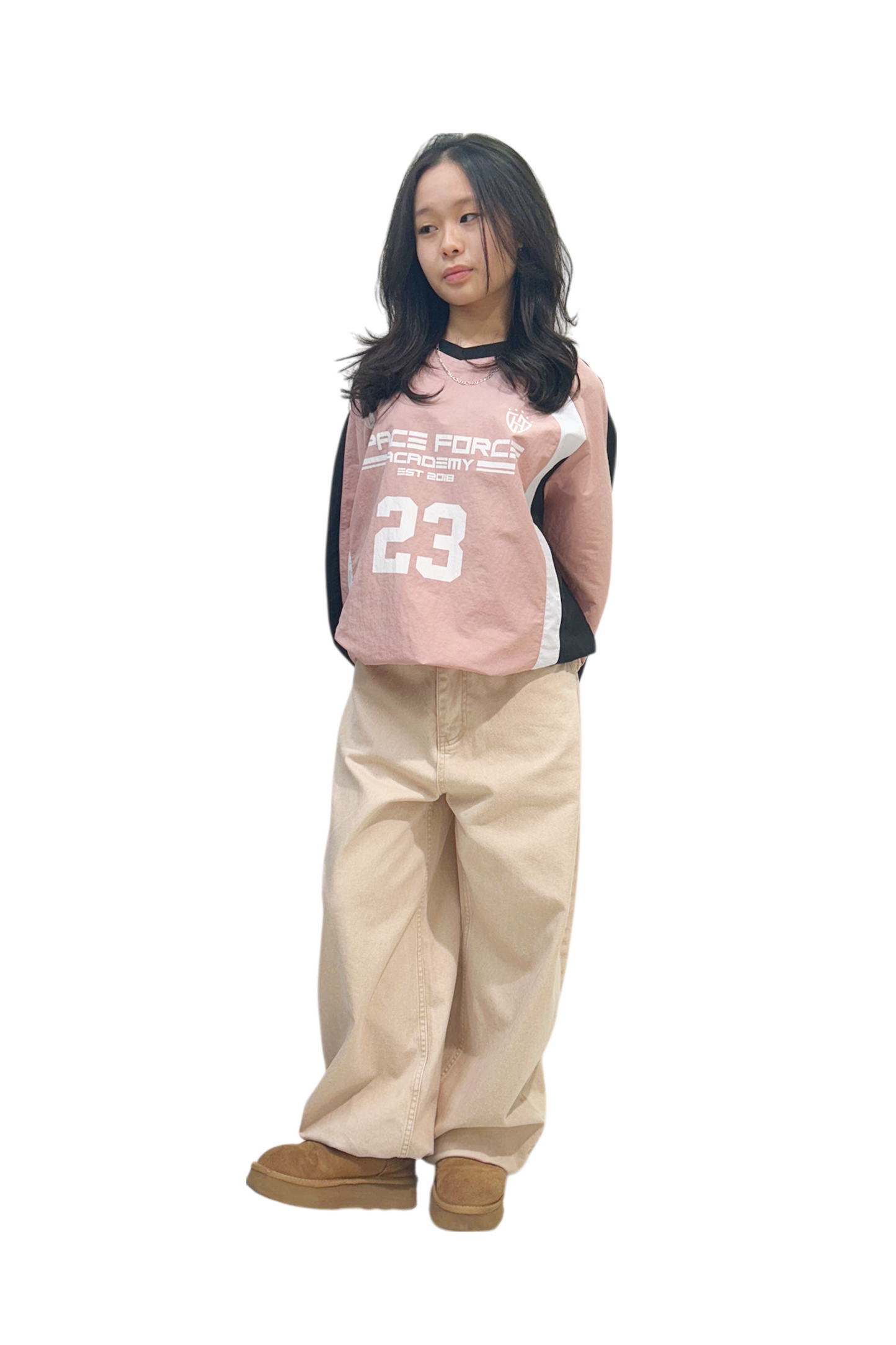 Rumor Space Force Lightweight Top Pink