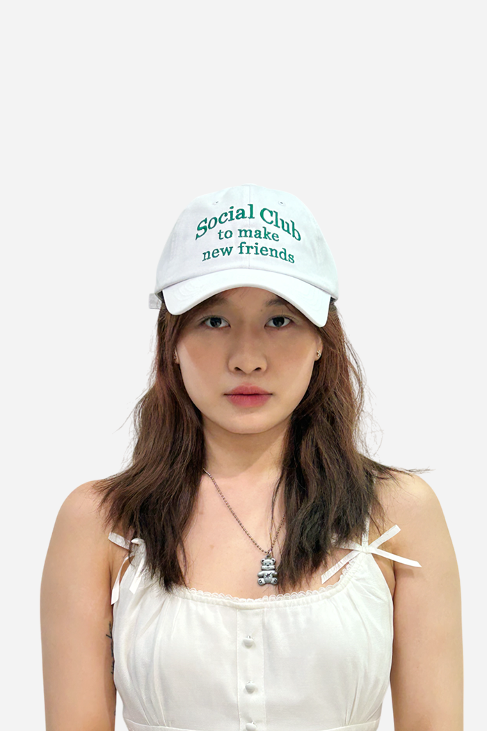 Cap Korea Social Club White