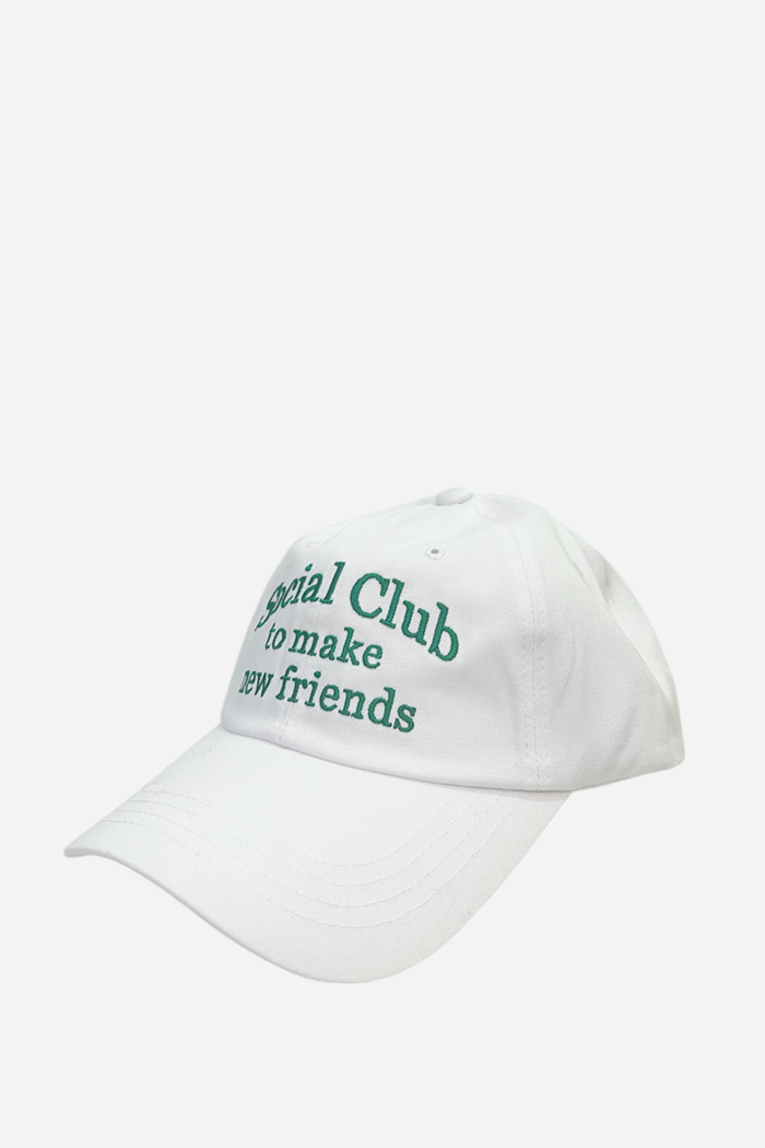 Cap Korea Social Club White