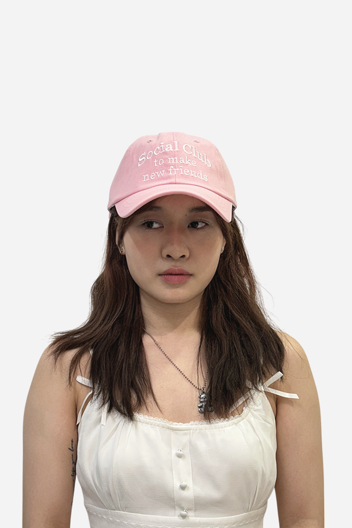 Cap Korea Social Club Rose