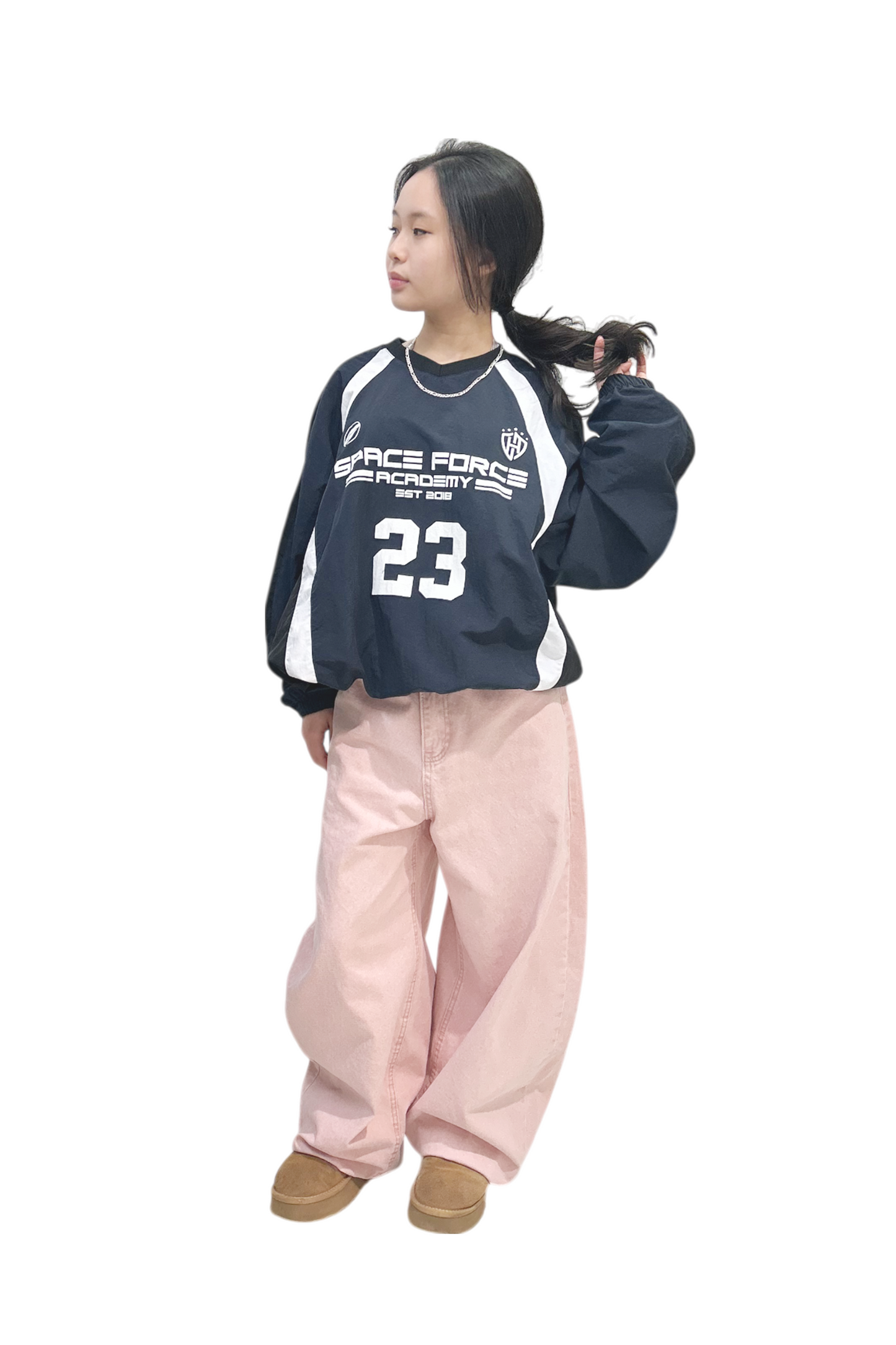 Rumor Space Force Lightweight Top Navy | ODD EVEN