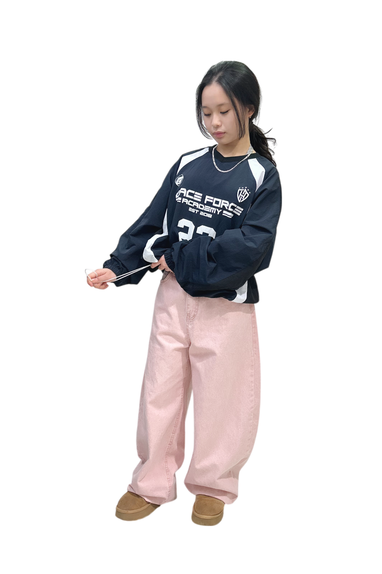 Rumor Space Force Lightweight Top Navy | ODD EVEN
